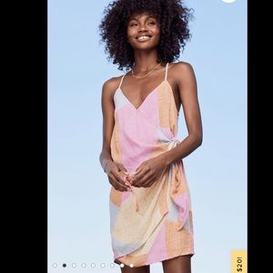 O’Neil Marlo Beige Multi Print Wrap Dress